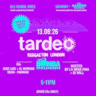 Tardeo Reggaeton London at The Garden Vauxhall