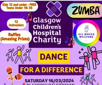 Glasgow Children's Hospital Zumba Charity Event