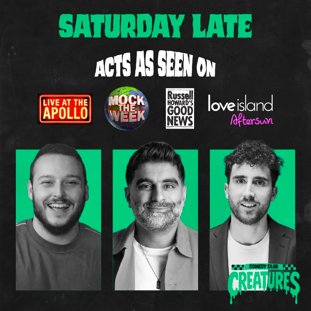 Saturday Night Showcase|| Creatures Comedy Club at Creatures Comedy Club