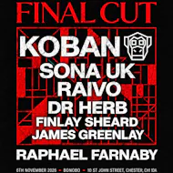 Final Cut X Bonobo Bar at Bonobo Bar And Canteen