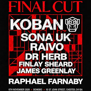 Final Cut X Bonobo Bar