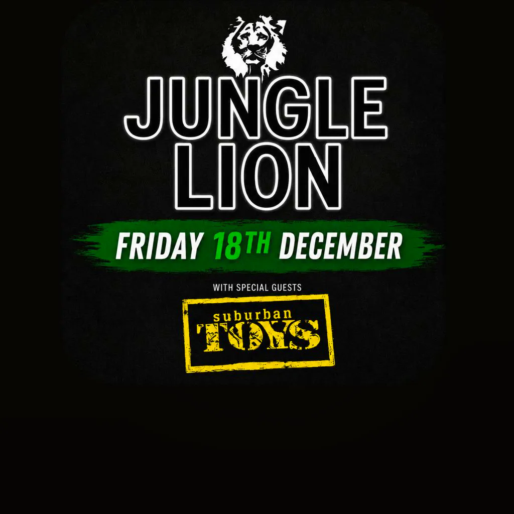 Jungle Lion - Suburban Toys support at The Chantry Brewery Bar
