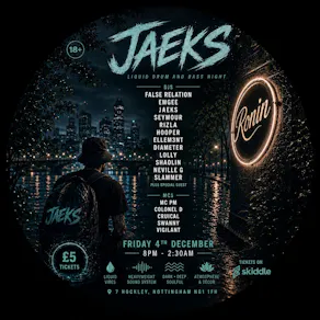 JAEKS Liquid Drum & Bass Night