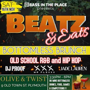 BeatZ & Eats: Old school R&B/Hip-Hop Bottomless Brunch!