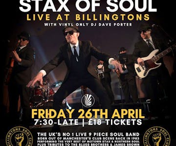 Stax of Soul - Live at Billingtons