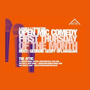 Southampton's best Open Mic Comedy Night