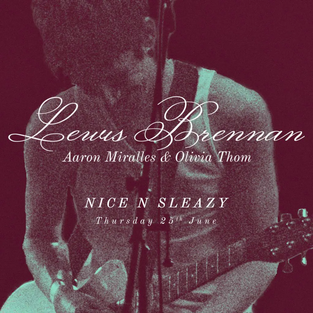 Lewis Brennan Single Release at Nice N Sleazy