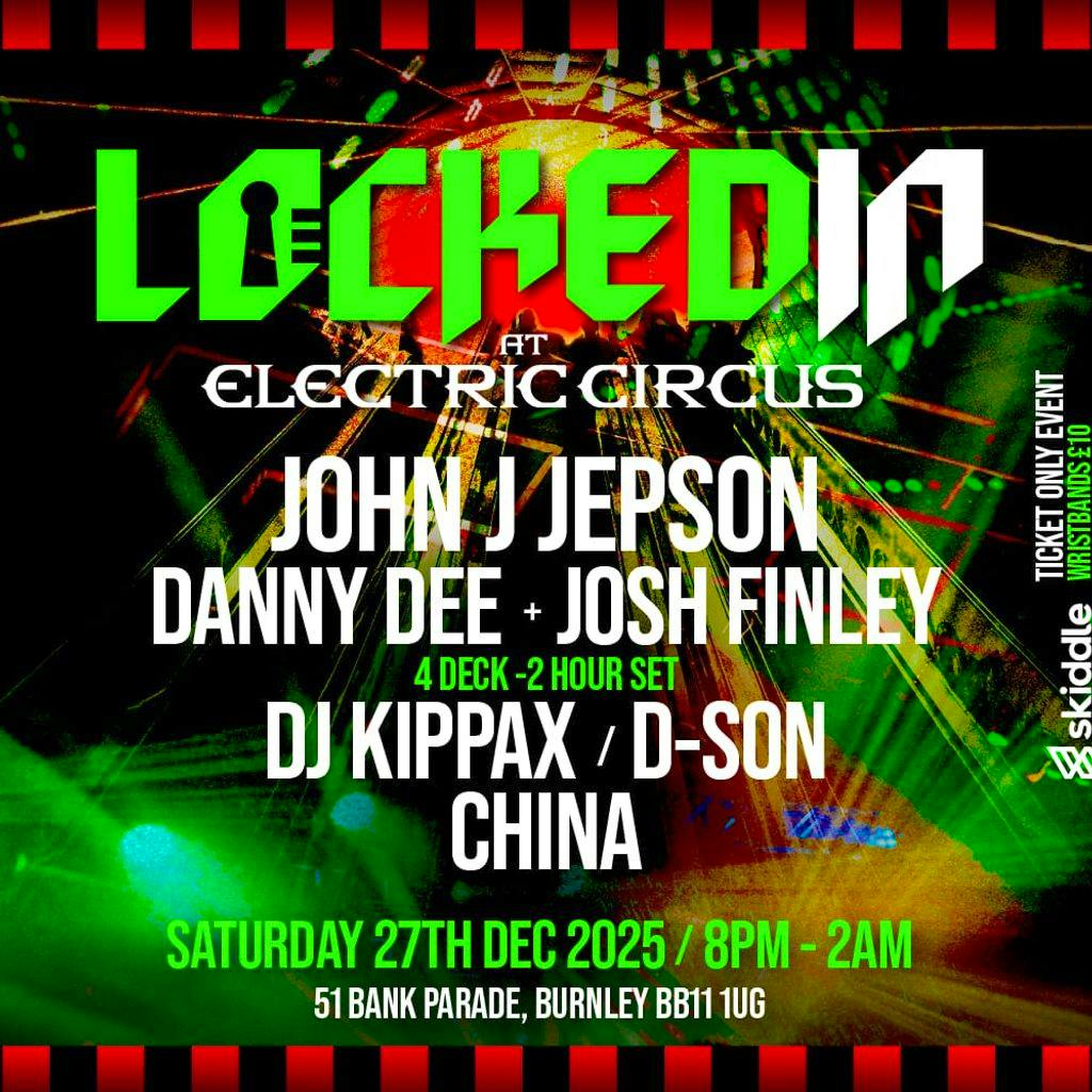 Locked in at Electric Circus Burnley