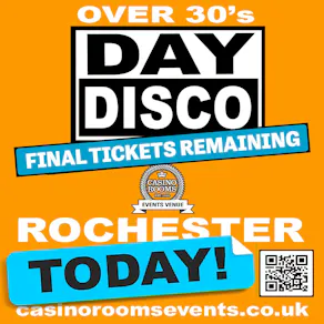 Day Disco (Over 30's) - Saturday 25th July 2026