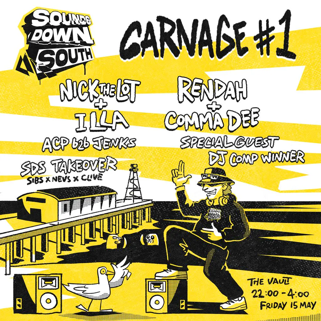 SoundsDownSouth Presents: Carnage #1 | The Vault at The Vault Bournemouth