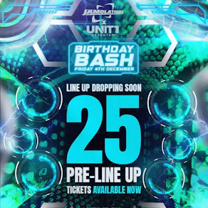 Jamolations x Unit1 birthday bash