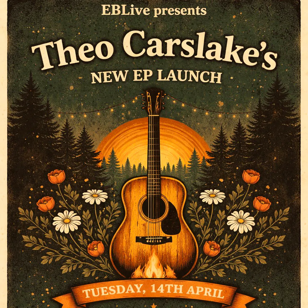 Theo Carslake's EP Launch alongside Ida H and Eliza Hope at The Jacaranda Club