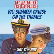 Age Against The Machine's Over 30s Boat Party on the Thames at Temple Pier