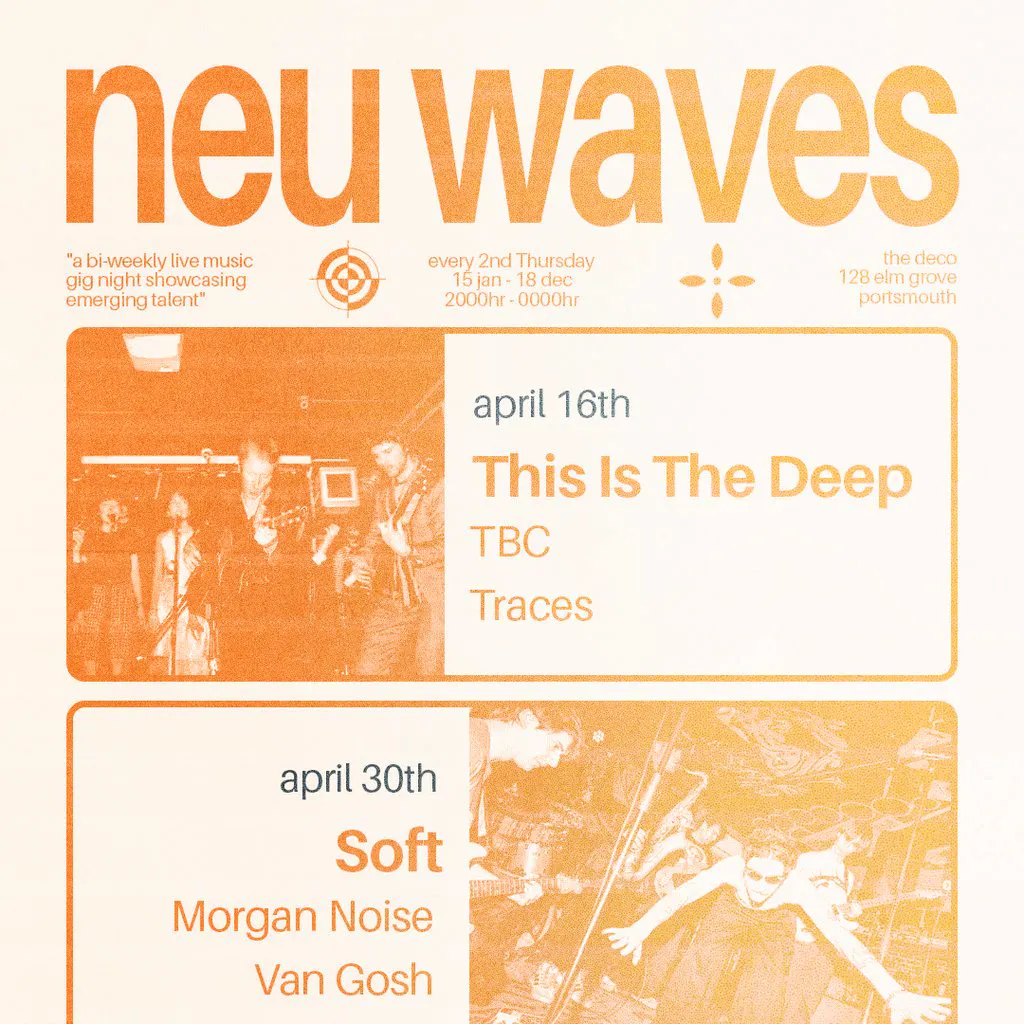 neu waves #144 Soft / Morgan Noise / Van Gosh at The Deco