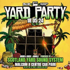 Yard Party - Scotland Yard Sound System at Malcolm X Community Centre