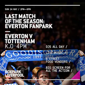 Everton Last Match of the Season: Everton V Tottenham