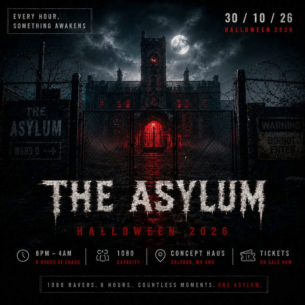 The Asylum - Halloween 2026 at Concept Haus