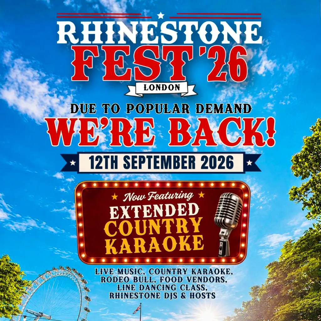 Rhinestone Fest: London, September 12th at Between The Bridges