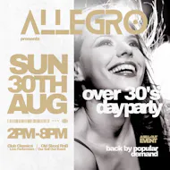 Allegro Over 30's Day Party 2.0 at The Church Venue Kidderminster