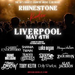 Rhinestone Rodeo - Liverpool Tickets | Arts Club Liverpool  | Sat 4th May 2024 Lineup