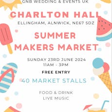 Charlton Hall Summer Makers Market at Charlton Hall