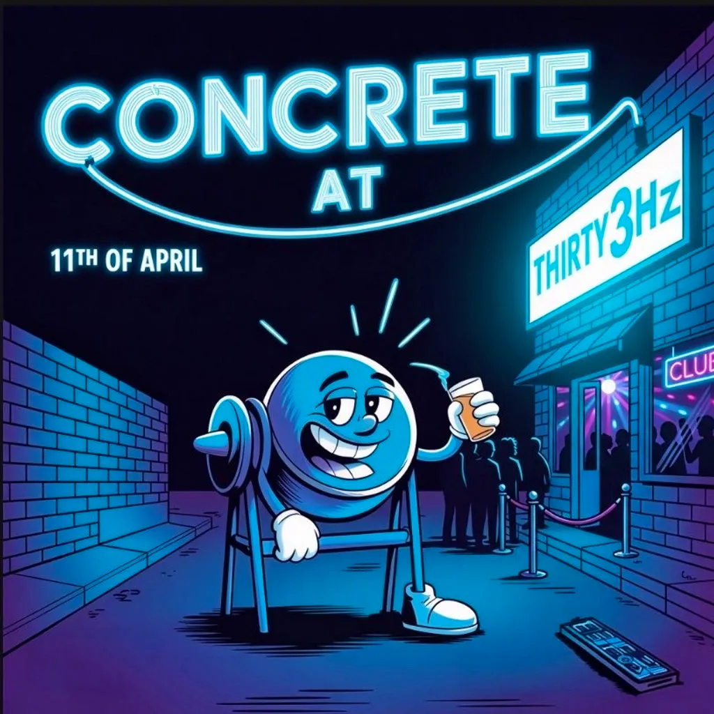 Concrete at Thirty3Hz at Thirty3Hz