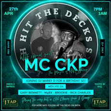 Hit The Decks with MC CKP at Tap Sidcup