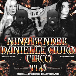 Bl4ckout presents Nina bender b2b Danielle Ciuro.