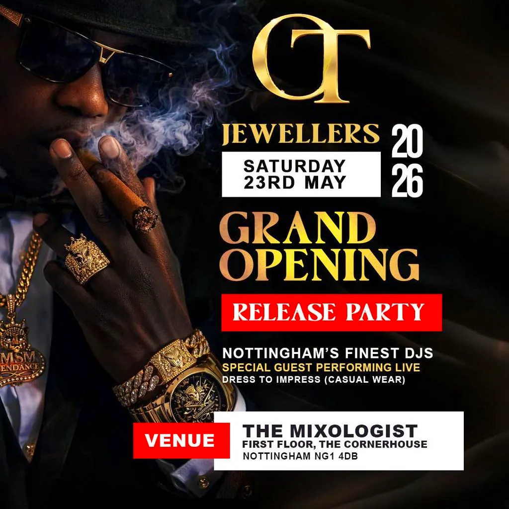 OT Jewellers Official Release Party! at Secret Location Nottingham