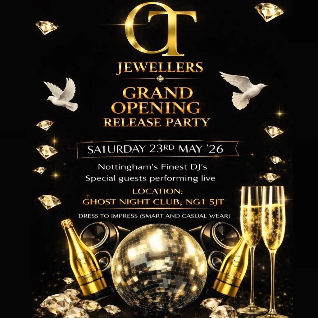 OT Jewellers Official Release Party! at Secret Location Nottingham