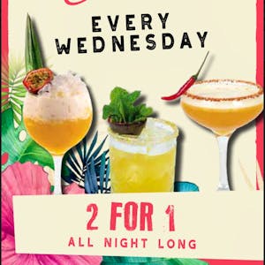 Happy hour all night ? 241 on our signature cocktails every Wed