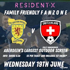 Scotland v Switzerland at Resident X   Aberdeen