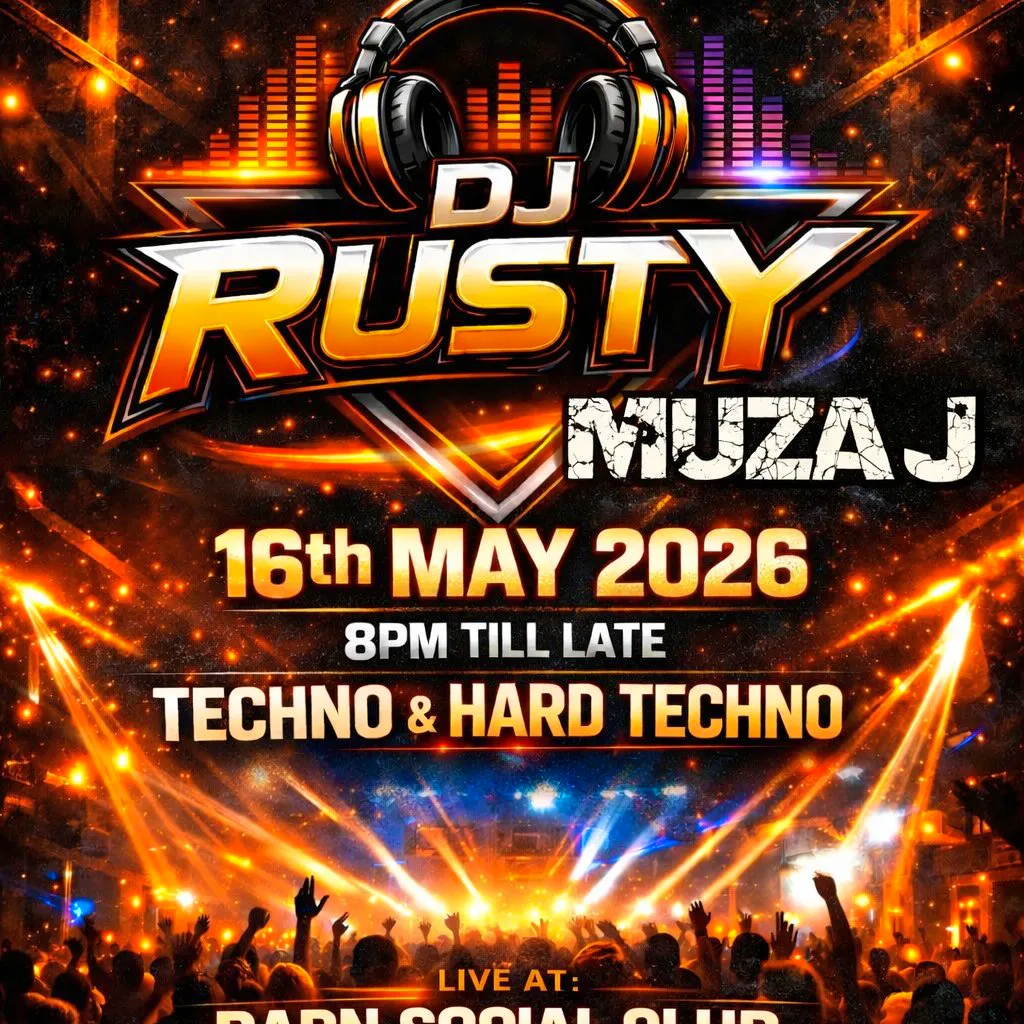 Techno & Hard Techno Night at Barn United Social Club