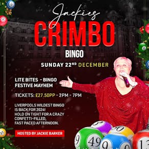 Jackie's Jingle Bell Crimbo Bingo 2024!