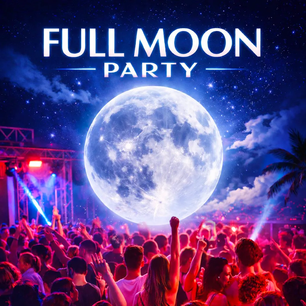 Full Moon Party Every Monday at Future Nightclub