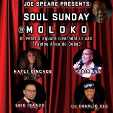 Joe Speare Presents Soul Sunday at MOLOKO LIVERPOOL