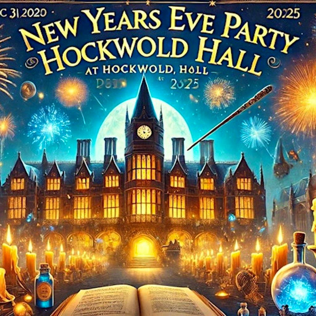 Wizarding NEW YEARS EVE 2025 at Hockwold Hall: £89 at Hockwold Hall