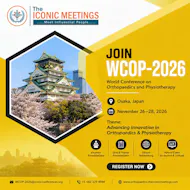 World Conference on Orthopaedics and Physiotherapy (WCOP-2026) at Grand Prince Hotel Osaka Bay, Japan