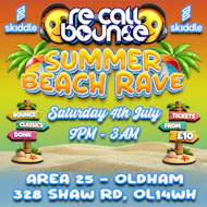 Recall Bounce The Summer Beach Rave at Area 25 The Basement