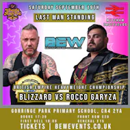 Live Professional Wrestling in Mitcham, South West London at Gorringe Park Primary School