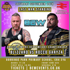 Live Professional Wrestling in Mitcham, South West London