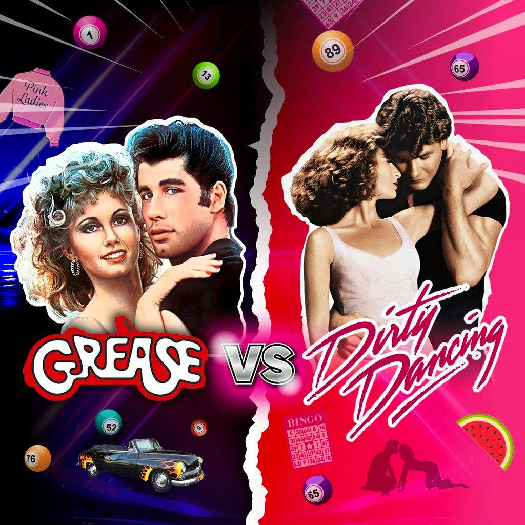 Grease vs Dirty dancing Torquay 1/3/24 Tickets Buzz Bingo Torquay