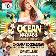 OCEAN WAVES (party by the sea) at Incamar Cocktail Bar
