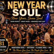 New Years Eve Soul & Motown Party at Brighouse Civic Hall LIVE