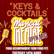 Keys & Cocktails: Musical Theatre Open Mic Returns! at Vault 17
