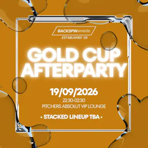 Backspin Volume 008 - Gold Cup Afterparty