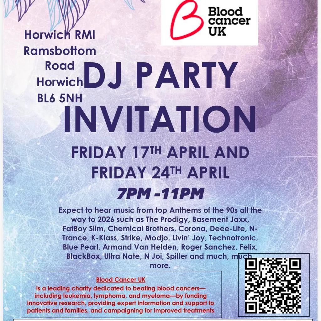 DJ Party at Horwich RMI at HORWICH RMI CLUB