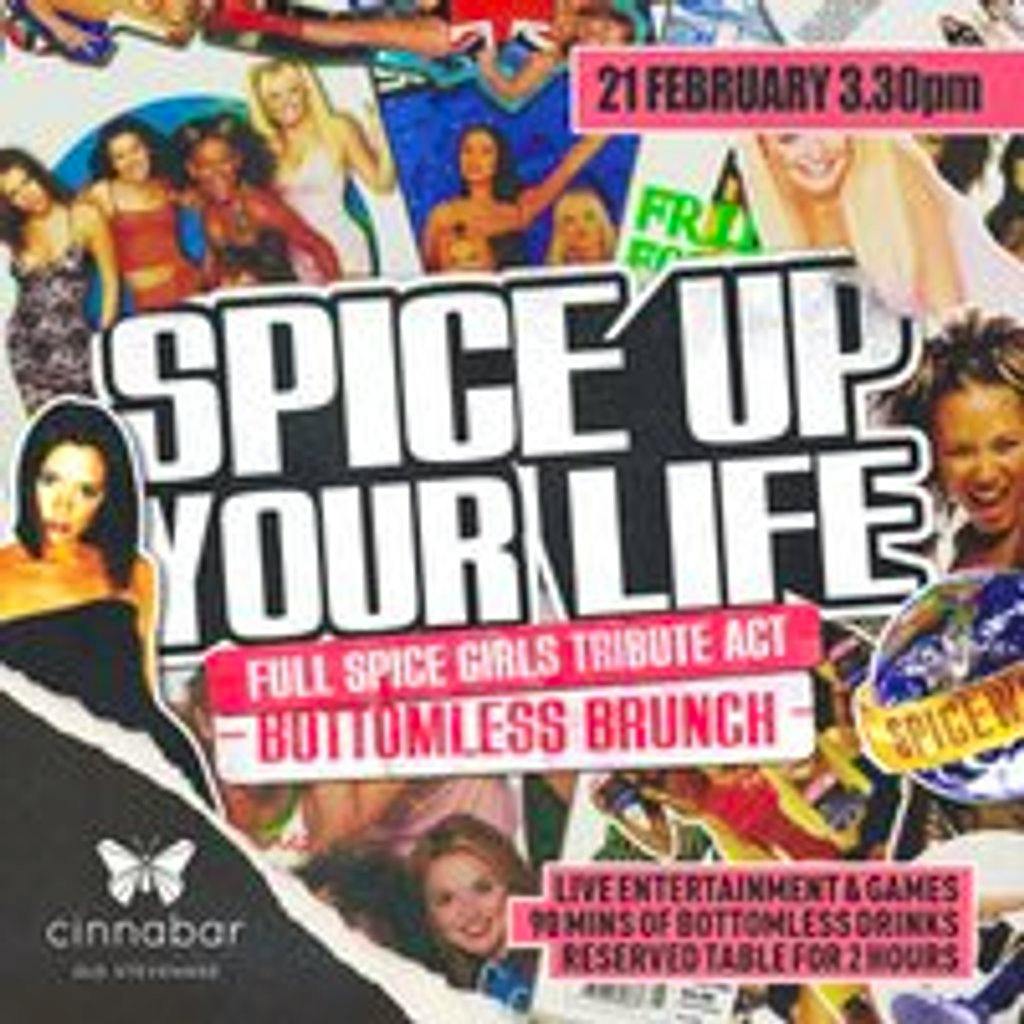 Spice Girls Bottomless Brunch - Stevenage at Cinnabar