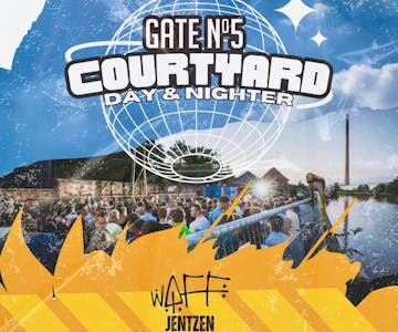 GateNº5 Courtyard all day/night event