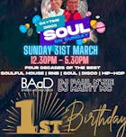 Soul On Sunday Day Time Disco 1st Birthday Party